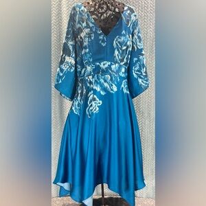 White House Black Market Teal Dress